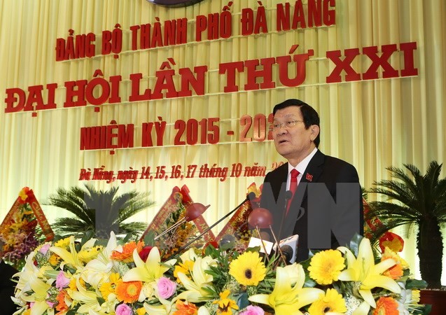Parteikonferenzen in Danang, Hau Giang, Tra Vinh, Binh Dinh und Vinh Phuc - ảnh 1