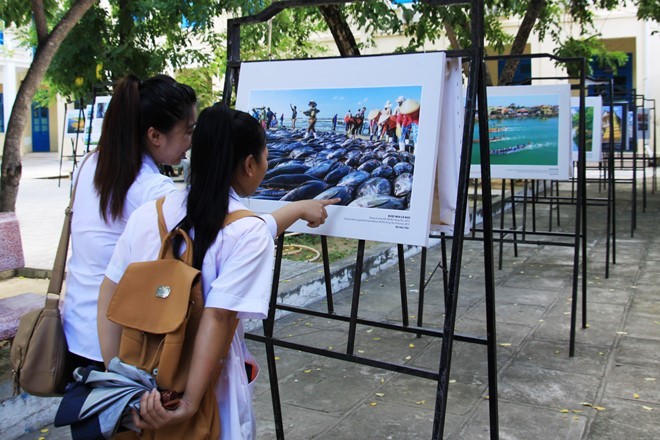 Ausstellung der Werke des Fotowettbewerbs über das Erbe Vietnams - ảnh 1