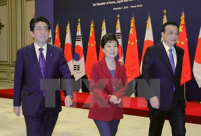 USA loben Dreiergipfeltreffen zwischen China, Japan und Südkorea - ảnh 1