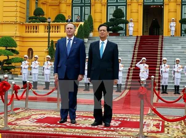 Gemeinsame Erklärung zwischen Vietnam und Neuseeland - ảnh 1