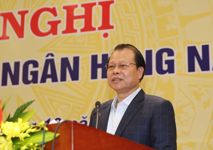 Vize-Premierminister Vu Van Ninh nimmt an Bilanzkonferenz der Bankenbranche teil - ảnh 1
