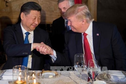 US-Präsident Donald Trump beginnt seinen China-Besuch - ảnh 1