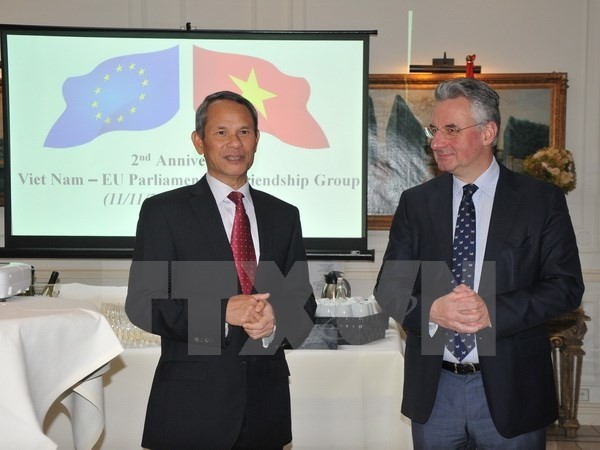 2. Gründungstag der Abgeordnetengruppe Vietnam-EU im Europäischen Parlament - ảnh 1