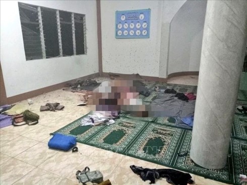 Zwei Tote bei Granatenangriff auf Moschee auf den Philippinen - ảnh 1