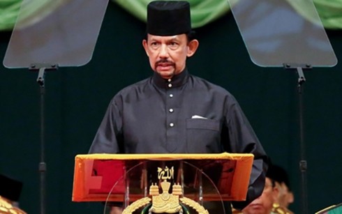 Bruneis Sultan Hassanal Bolkiah besucht Vietnam - ảnh 1