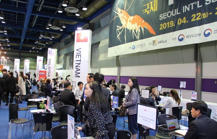 Meeresfrüchte Vietnams bei internationaler Seafood-Messe Seoul 2019 - ảnh 1