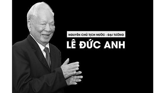 Tod des ehemaligen Staatspräsidenten Le Duc Anh: Asiatische Staatschefs schicken Beileidstelegramme  - ảnh 1