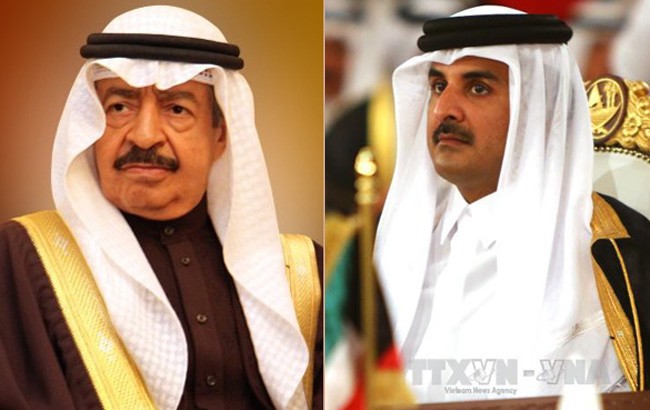 Staatsoberhäupter Bahrains und Katars führen ersten Telefonat nach Beziehungsabbruch - ảnh 1