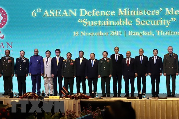 Das erweiterte ASEAN-Verteidigungsministertreffen in Thailand - ảnh 1