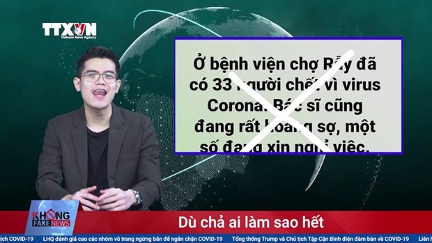 VNA veröffentlicht das Lied gegen gefälschte Nachrichten mit Untertitel auf 15 Fremdsprachen - ảnh 1