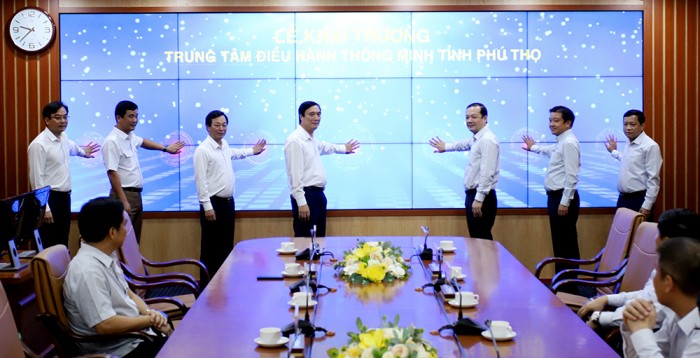 Einweihung des intelligenten Betriebszentrums der Provinz Phu Tho - ảnh 1