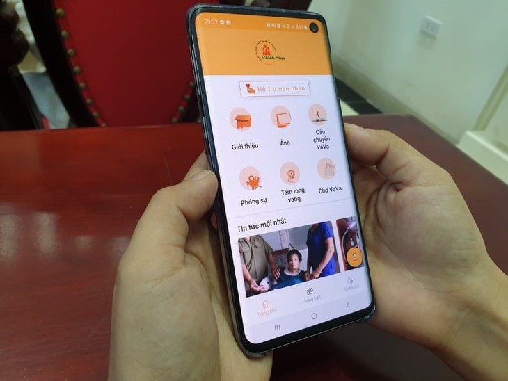 Veröffentlichung der App zur Unterstützung für Agent-Orange-Opfer - ảnh 1