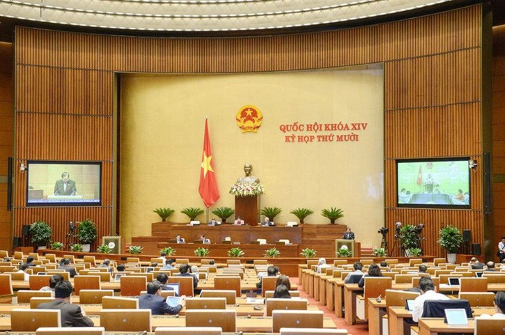 Abgeordneten stimmen Beschluss zur Organisation der Stadtregierung in Ho Chi Minh Stadt zu  - ảnh 1