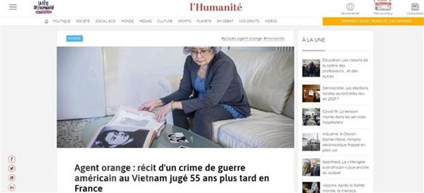 Französisches Gericht erhebt Klage eines Agent-Orange-Opfers im Vietnam-Krieg - ảnh 1