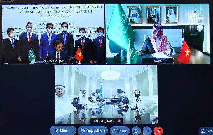 Vietnam und Saudi-Arabien unterzeichnen Memorandum of Understanding über politische Konsultation - ảnh 1