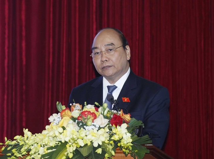 Staatspräsident Nguyen Xuan Phuc: Aufbau einer professionellen, modernen, gleichberechtigten und disziplinierten Justiz  - ảnh 1