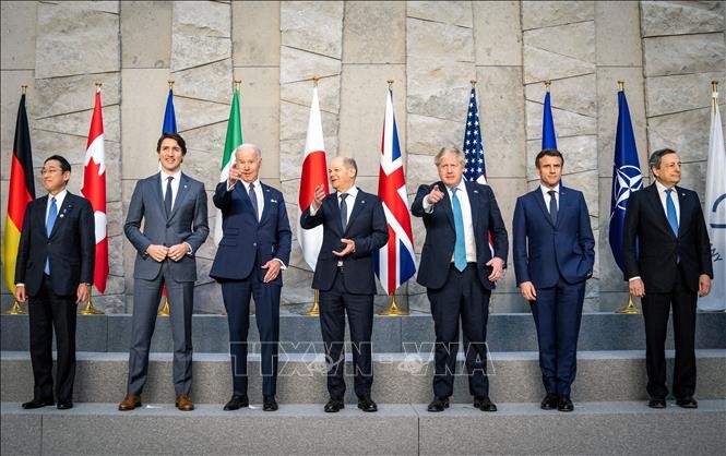 G7-Staaten erhöht Wirtschaftsdruck auf Russland - ảnh 1