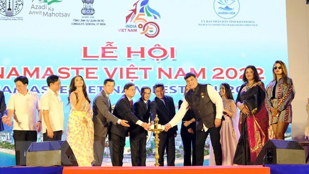 Eröffnung des Namaste Vietnam Festivals 2022 in Khanh Hoa - ảnh 1
