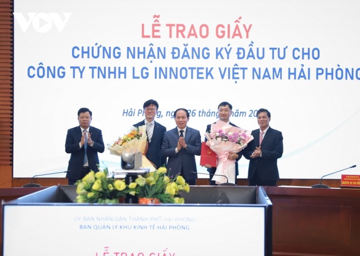 Hai Phong zieht ausländische Direktinvestitionen an - ảnh 1