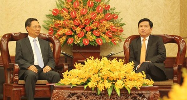 越南胡志明市与老挝阿速坡省加强多领域合作 - ảnh 1