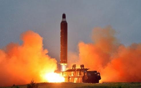 美日韩谴责朝鲜发射弹道导弹 - ảnh 1