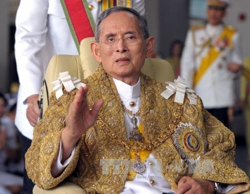 越南党政领导人就泰国国王普密蓬·阿杜德去世致唁电 - ảnh 1