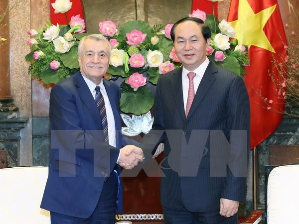 陈大光会见阿塞拜疆工业和能源部长阿里耶夫 - ảnh 1