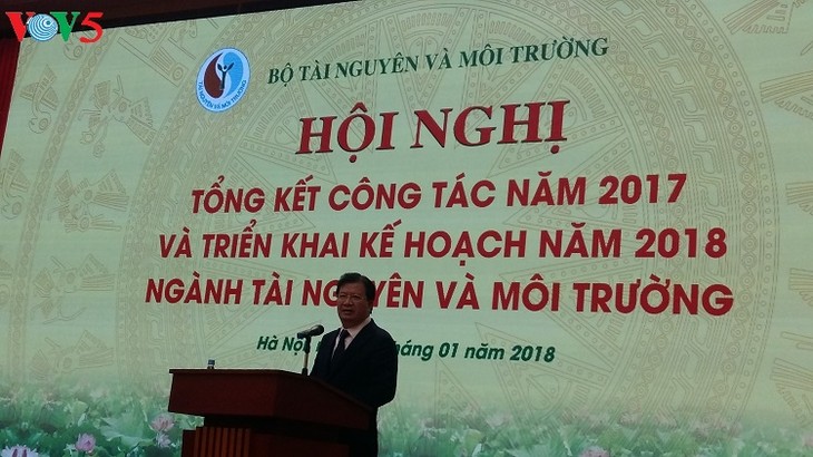 越南资源环境部举行工作总结会议 - ảnh 1