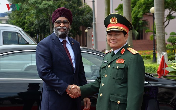 加拿大国防部长对越南进行正式访问 - ảnh 1