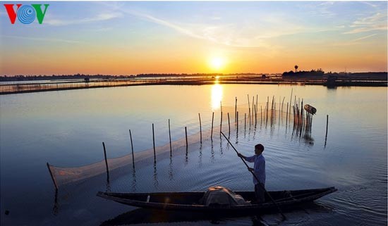 Romantic scenery at Tam Giang Lagoon - ảnh 11