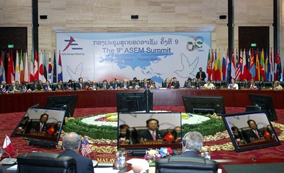 Vietnams Beiträge beim ASEM-Gipfel in Laos - ảnh 1