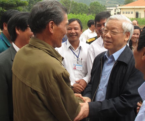 KPV-Generalsekretär Nguyen Phu Trong besucht Lam Dong - ảnh 1