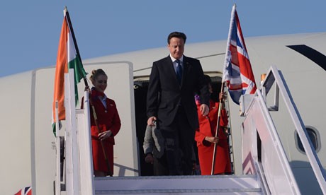 Britischer Premierminister besucht Indien zur Handelsförderung - ảnh 1