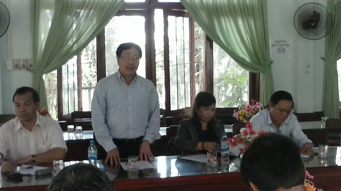 Außenminister Pham Binh Minh besucht Kreis Ly Son - ảnh 1
