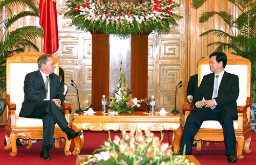 Premierminister Nguyen Tan Dung empfängt Vizepräsident der Weltbank - ảnh 1