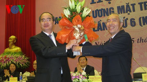 Nguyen Thien Nhan wird Vorsitzender der Vaterländischen Front Vietnams - ảnh 1