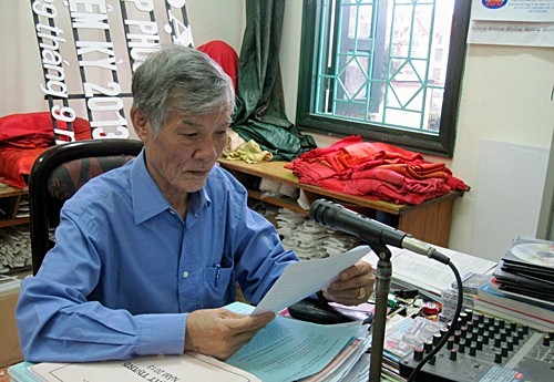 Der engagierte Leiter der Lautprecheranlage des Wohnviertels Tu Lien - ảnh 1