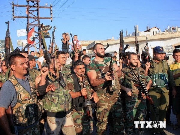 Syrische Armee übernimmt Kontrolle über zwei strategisch wichtige Städte - ảnh 1
