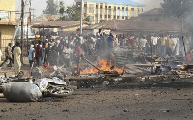 Verheerender Bombenanschlag in Nigeria - ảnh 1