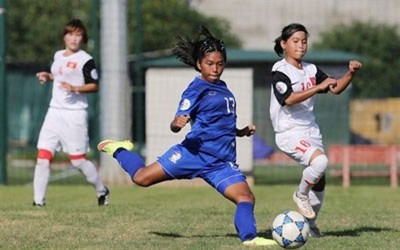 U14-Fußball-Asienmeisterschaft der Frauen: Vietnam ist Meister der Südostasien-Region - ảnh 1