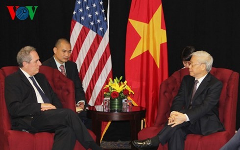 KPV-Generalsekretär Nguyen Phu Trong besucht die USA - ảnh 1