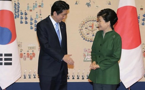 Südkorea und Japan führen Gipfeltreffen durch - ảnh 1