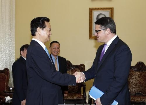 Premier Nguyen Tan Dung: Vietnam und Deutschland entwickeln ihre Beziehungen in allen Bereichen - ảnh 1