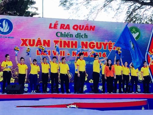Kampagne „Frühling der Freiwilligen“ in Ho Chi Minh Stadt - ảnh 1