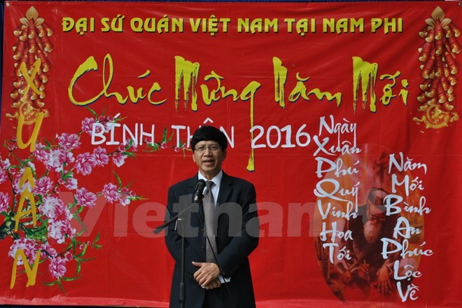 Vietnamesen im Ausland feiern das Tetfest 2016 - ảnh 1
