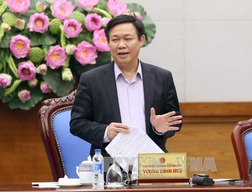Vizepremierminister Vuong Dinh Hue tagt mit Verwaltungsstab zum Thema Preisregelung - ảnh 1