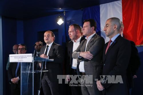Präsidentschaftswahl in Frankreich: Polizei nimmt Verdächtigen des Angriffs auf Webseite von Le Pen fest - ảnh 1