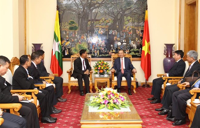 Verstärkung der Zusammenarbeit zwischen Vietnam und Myanmar in Sicherheit - ảnh 1