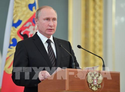 Putin kritisiert Wirtschaftssanktionen gegen Russland - ảnh 1