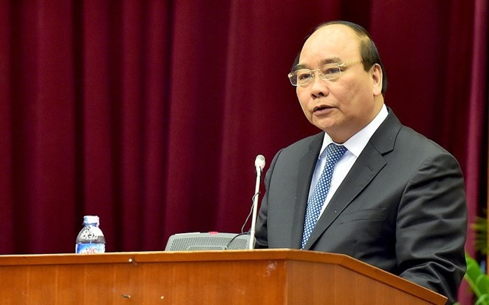 Premierminister Nguyen Xuan Phuc nimmt an Bilanzkonferenz des Technologieministeriums teil - ảnh 1